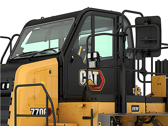 Comfortable, Stylish Cabin on the Cat® 424 Backhoe Loader (India) - YouTube